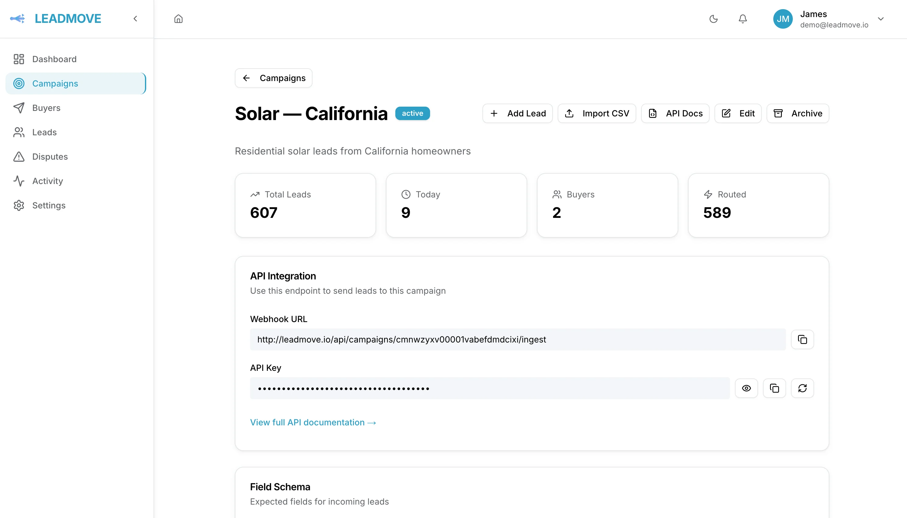 Screenshot — Create a campaign