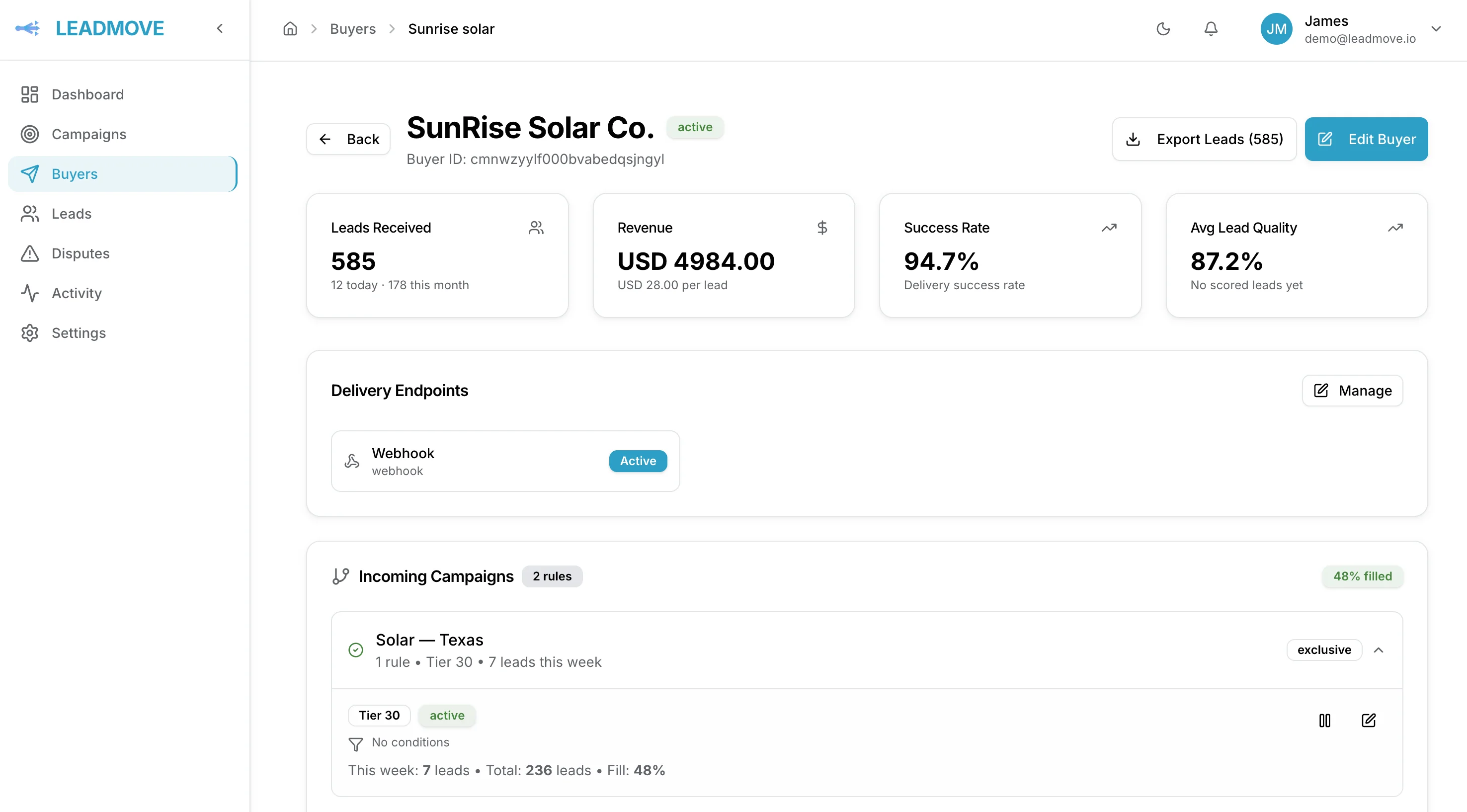 Screenshot — Routing happens automatically